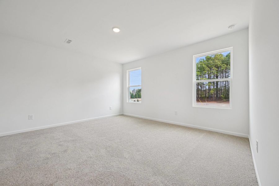 Spacious, unfurnished interior of a new home in Towns at The Point, Rolesville (Image 25).