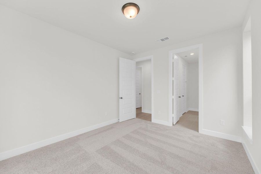 Spacious, unfurnished interior of a new home in Santa Rita Ranch, Liberty Hill (Image 44). Spacious, unfurnished interior of a new home in Santa Rita Ranch, Liberty Hill (Image 44).
