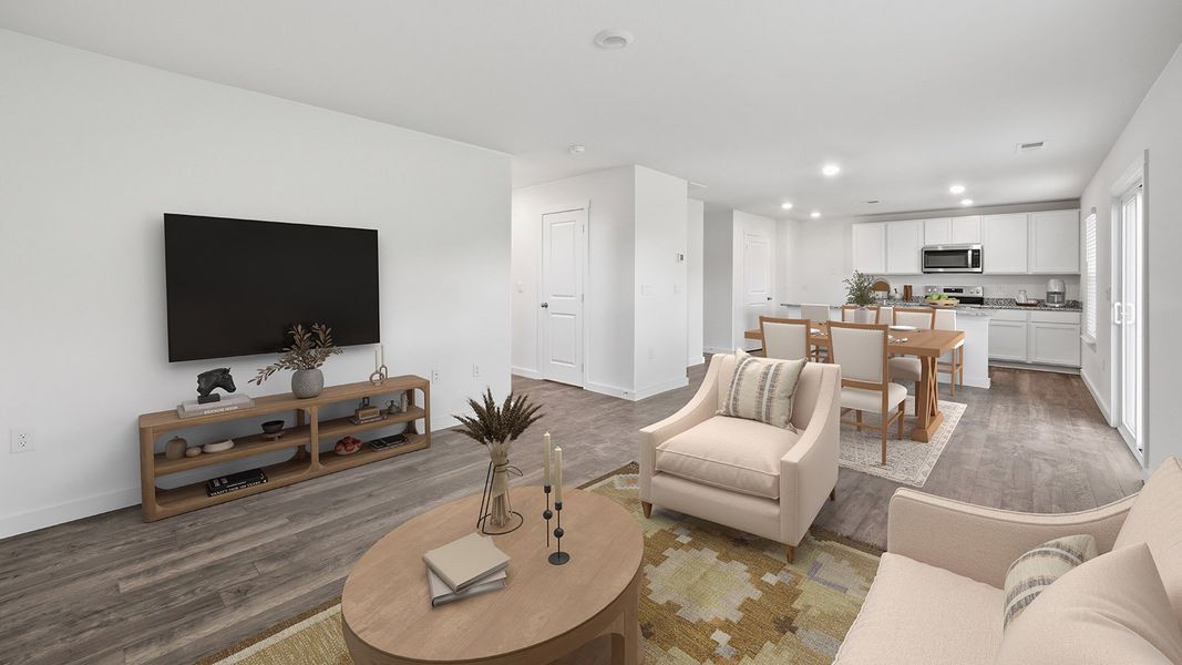 Furnished interior view inside a new home in Emory Creek, Harriman (Image 3).