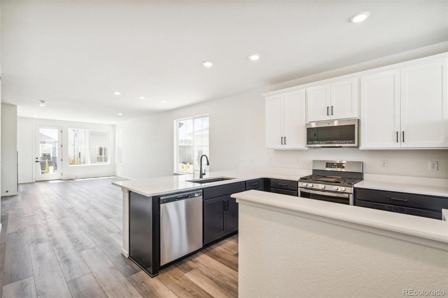 Furnished interior view inside a new home in Legato, Commerce City (Image 13).