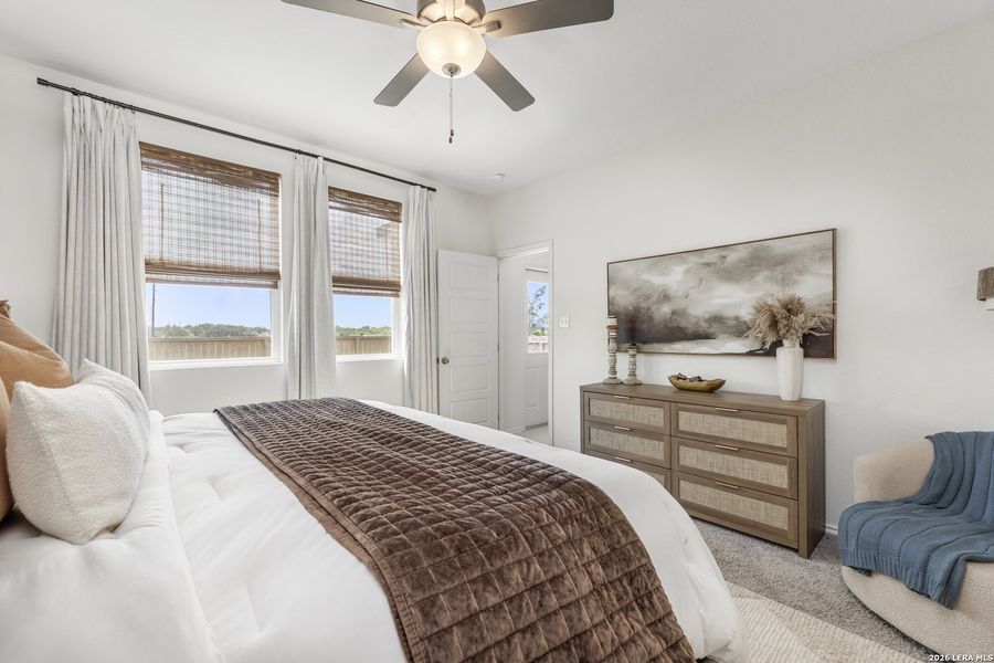 Furnished interior view inside a new home in Applewhite Meadows, San Antonio (Image 44).