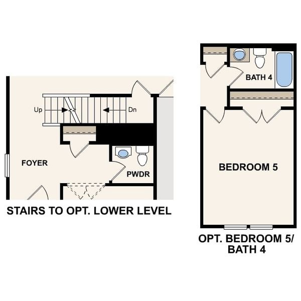 2D floor plan layout for the Apollo by Century Communities in Kingsley Creek, Lithonia, GA (Image 6).