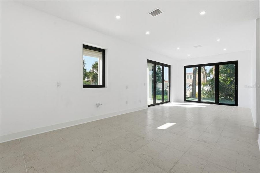 Spacious, unfurnished interior of a new home in , Flagler Beach (Image 48).
