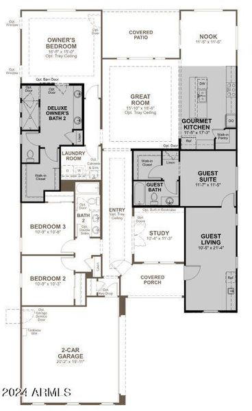 ARROYO SECO LOT 105 FLOORPLAN