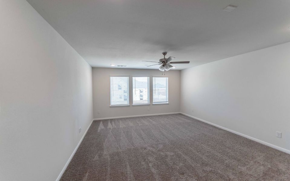 Spacious, unfurnished interior of a new home in Solterra, Mesquite (Image 14). Spacious, unfurnished interior of a new home in Solterra, Mesquite (Image 14).