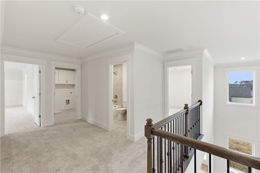 Spacious, unfurnished interior of a new home in Springside Reserve, Powder Springs (Image 23).