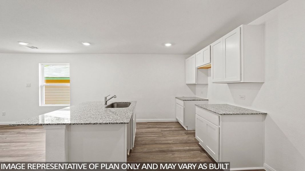 Furnished interior view inside a new home in McCrorey Trails, Conroe (Image 5).