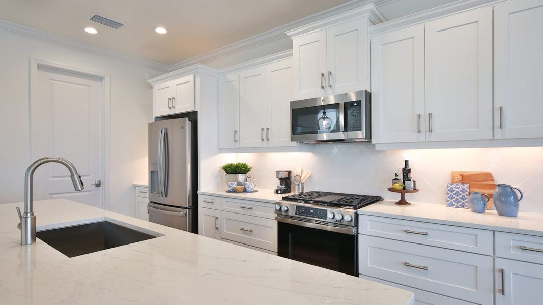 Furnished interior view inside a new home in Palm Grove, Lakewood Ranch (Image 54).