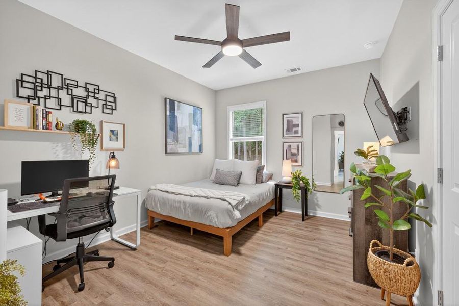 Furnished interior view inside a new home in , Flowery Branch (Image 35). Furnished interior view inside a new home in , Flowery Branch (Image 35).