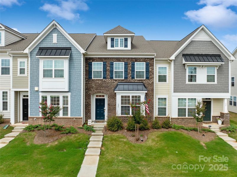 Front exterior of a new home in , Fort Mill, SC, highlighting curb appeal (Image 21).