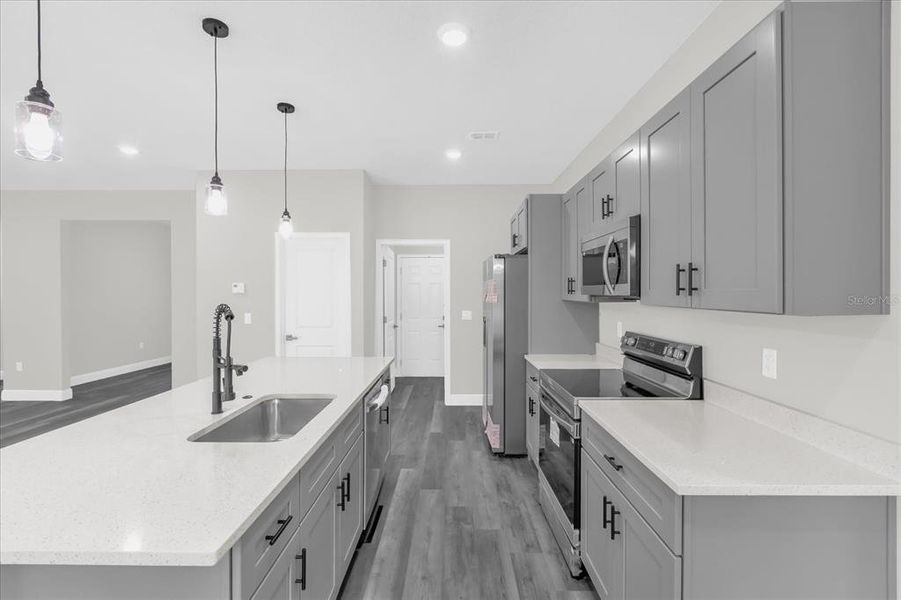 Furnished interior view inside a new home in , Ocala (Image 12).