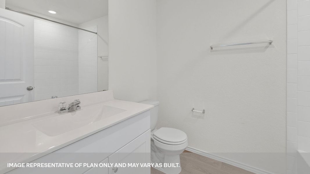 Representative furnished interior of a home built from the The Midland by D.R. Horton in Arroyo Ranch, Seguin (Image 9).