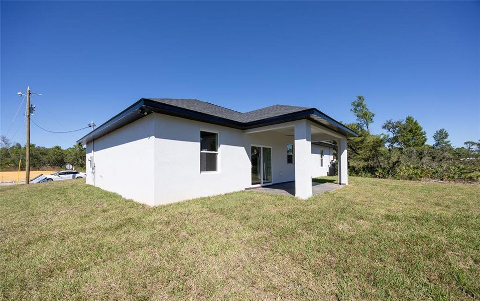 Exterior details and patio area of a home in , Sebring (Image 4). Exterior details and patio area of a home in , Sebring (Image 4).