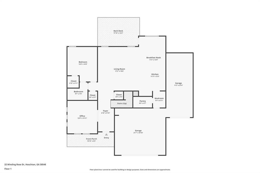 2D floor plan layout of this home in Rosewood Lake Estates, Hoschton, GA (Image 6). 2D floor plan layout of this home in Rosewood Lake Estates, Hoschton, GA (Image 6).