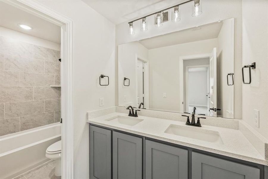 Furnished interior view inside a new home in Silo Mills, Joshua (Image 20).