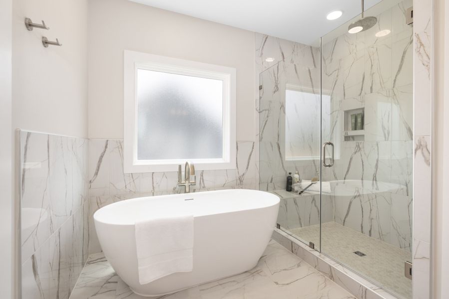 Representative furnished interior of a home built from the Timothy 2 Story by Baker Residential in Atwater Station - Village Collection, Fuquay Varina (Image 17).