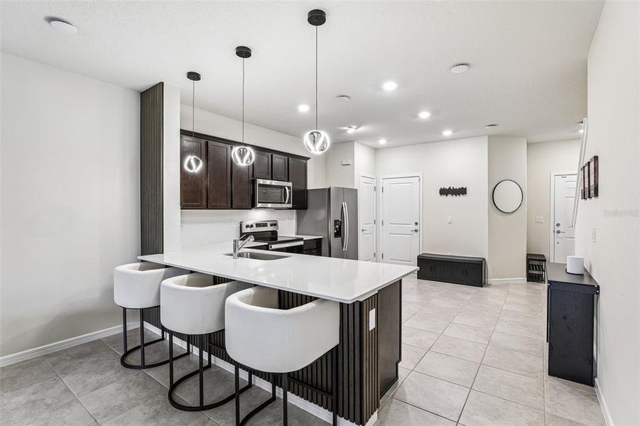 Furnished interior view inside a new home in Belle Haven, Davenport (Image 8).