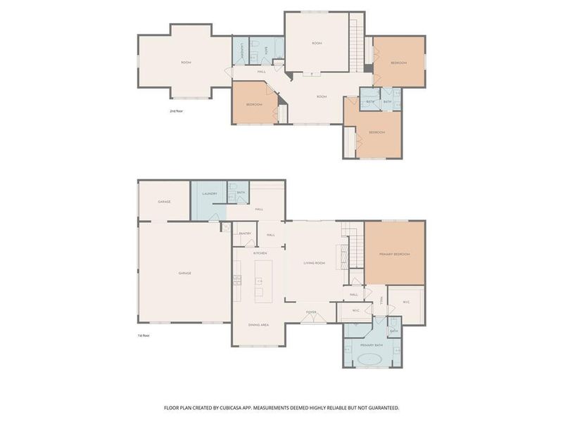 2D floor plan layout of this home in , Rydal, GA (Image 5).
