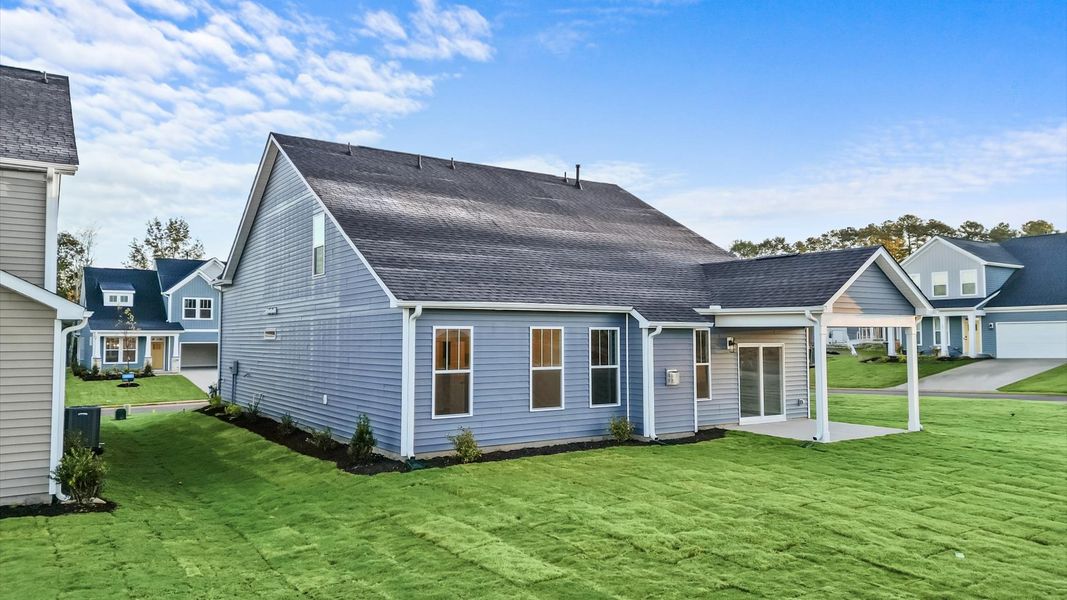 Vibrant home exterior in a thoughtfully planned community near city conveniences