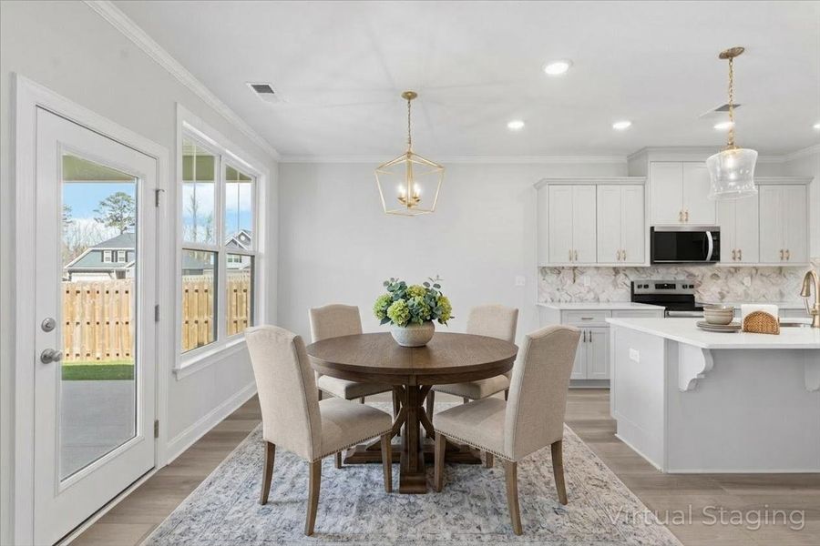 Furnished interior view inside a new home in Tillery Park, Grovetown (Image 13).