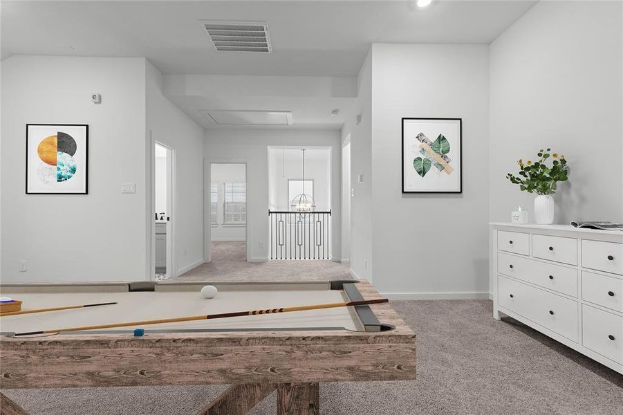 Furnished interior view inside a new home in , Manvel (Image 5). Furnished interior view inside a new home in , Manvel (Image 5).