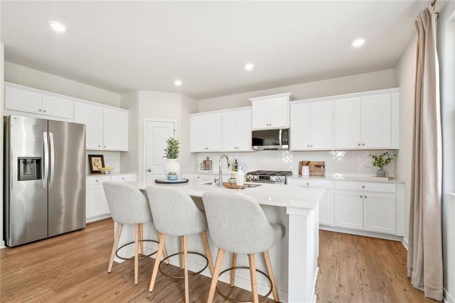 Furnished interior view inside a new home in Walker Grove, McDonough (Image 13).