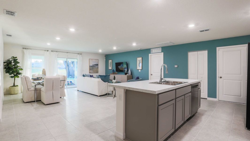 Representative furnished interior of a home built from the Iris by Maronda Homes in Coastal Communities, Edgewater (Image 5).