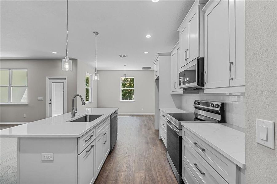 Furnished interior view inside a new home in , Mulberry (Image 8).