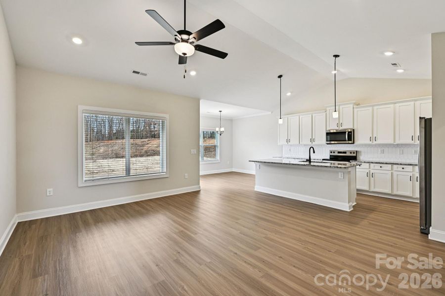 Spacious, unfurnished interior of a new home in Colonial Crossing, Troutman (Image 7).