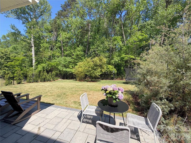 Exterior details and patio area of a home in , Mooresville (Image 3).