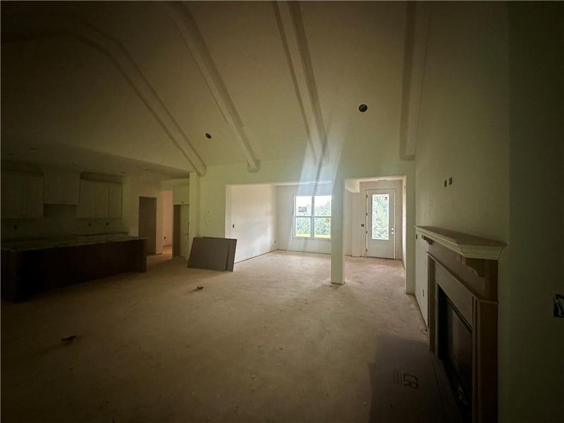 In-progress construction of a new home in , Monticello, GA (Image 9).