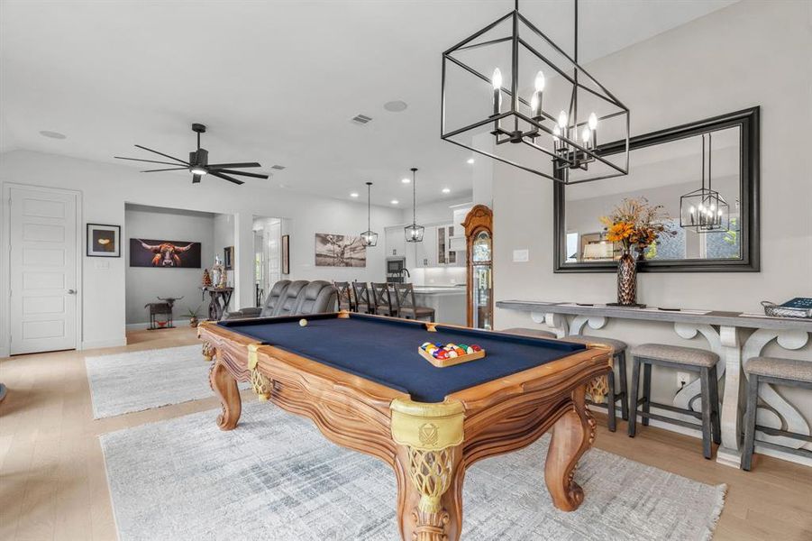 Furnished interior view inside a new home in , Fort Worth (Image 31).