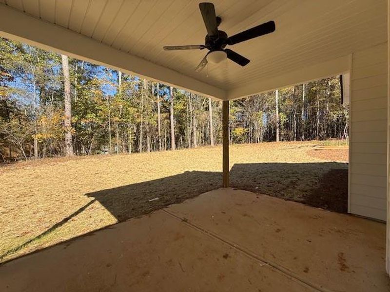 Exterior details and patio area of a home in , Rockmart (Image 4).