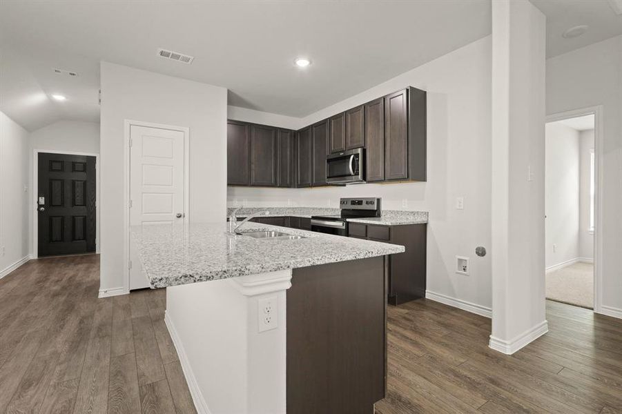 Furnished interior view inside a new home in Christian Meadows, Ennis (Image 10). Furnished interior view inside a new home in Christian Meadows, Ennis (Image 10).
