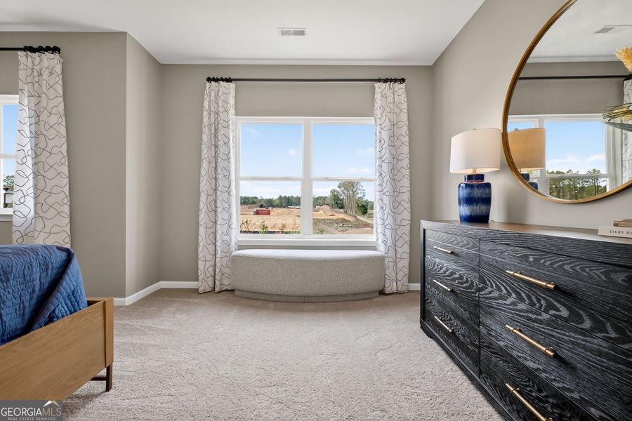 Furnished interior view inside a new home in Stonebridge North, Macon (Image 29).