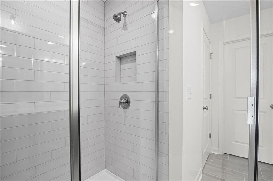 Close-up of interior finishes inside a home in The Village at River Green, Canton (Image 13).
