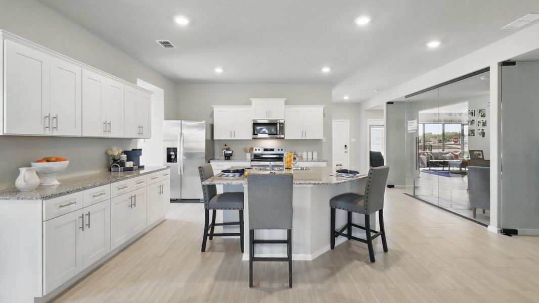 Furnished interior view inside a new home in Dry Creek, Bridgeport (Image 4).