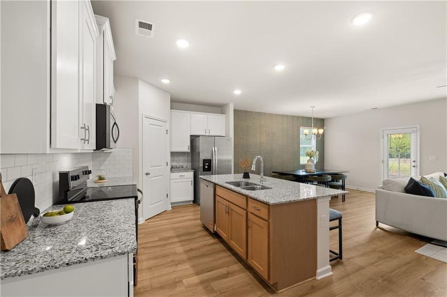 Furnished interior view inside a new home in Barons Court, Ellenwood (Image 24).