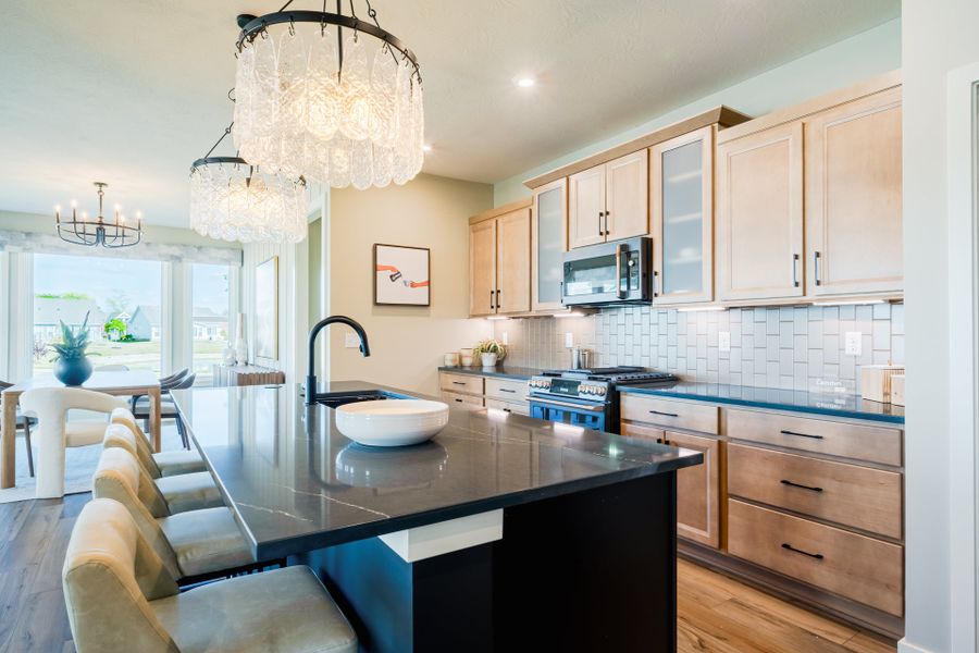 Representative furnished interior of a home built from the Camden by Fischer Homes in Easton Park, Dallas (Image 46).