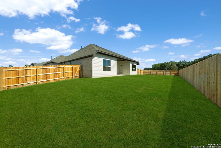 Exterior details and patio area of a home in , Castroville (Image 21).