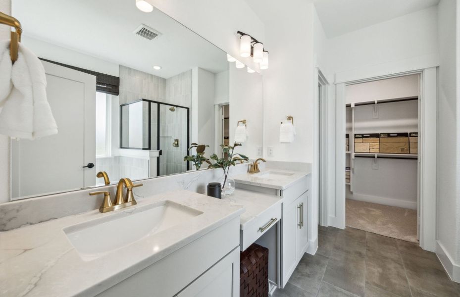 Furnished interior view inside a new home in Rosemary Fields, Godley (Image 14).