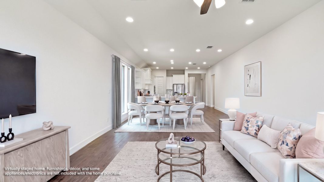 Furnished interior view inside a new home in Devonshire, Forney (Image 8).