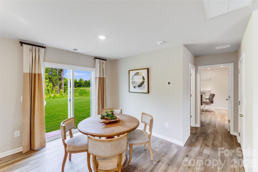 Furnished interior view inside a new home in Walkers Mill, Edgemoor (Image 16).