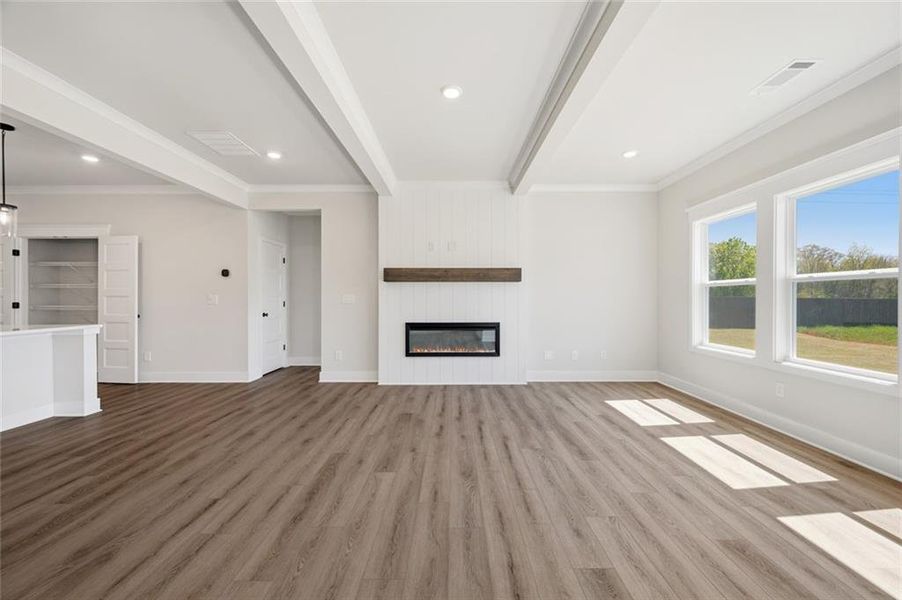Spacious, unfurnished interior of a new home in Garland Meadows, Cartersville (Image 15).