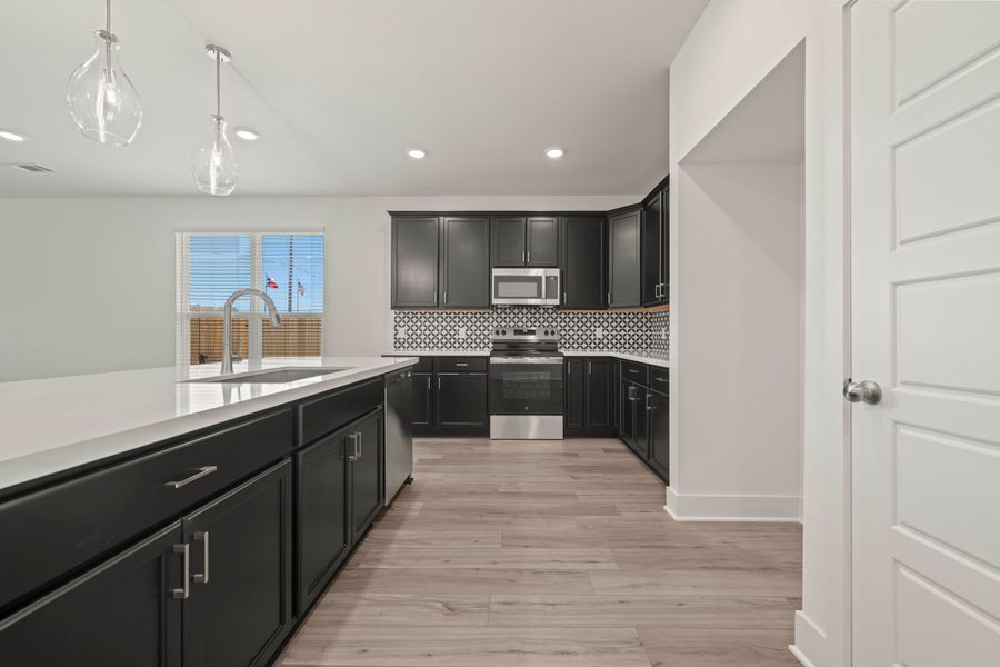 Furnished interior view inside a new home in Liberty Oaks, Waco (Image 4).