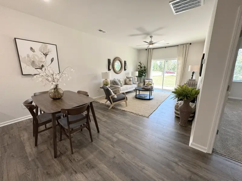 Furnished interior view inside a new home in The Falls, Blythewood (Image 16).