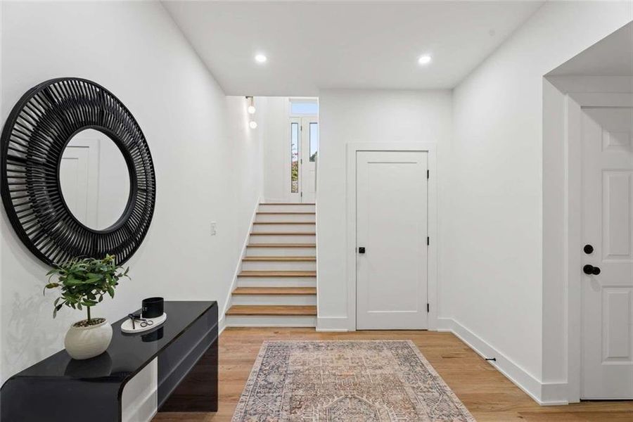 Furnished interior view inside a new home in , Atlanta (Image 9).