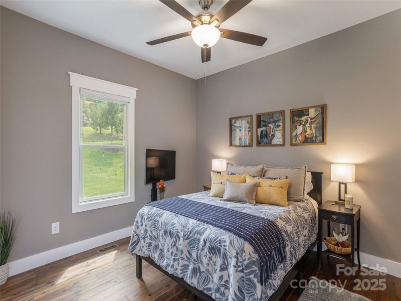Furnished interior view inside a new home in , Hendersonville (Image 11).