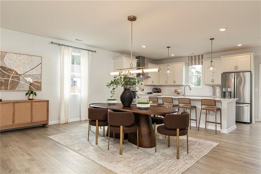 Furnished interior view inside a new home in , Lawrenceville (Image 16). Furnished interior view inside a new home in , Lawrenceville (Image 16).