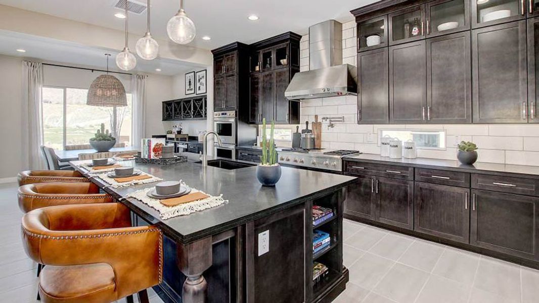 Representative furnished interior of a home built from the Shire by Taylor Morrison in Victory at Verrado Venture II Collection 55+, Buckeye (Image 11).